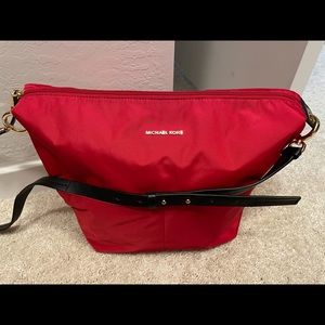 Michael Kors Nylon Double Pocket Tote